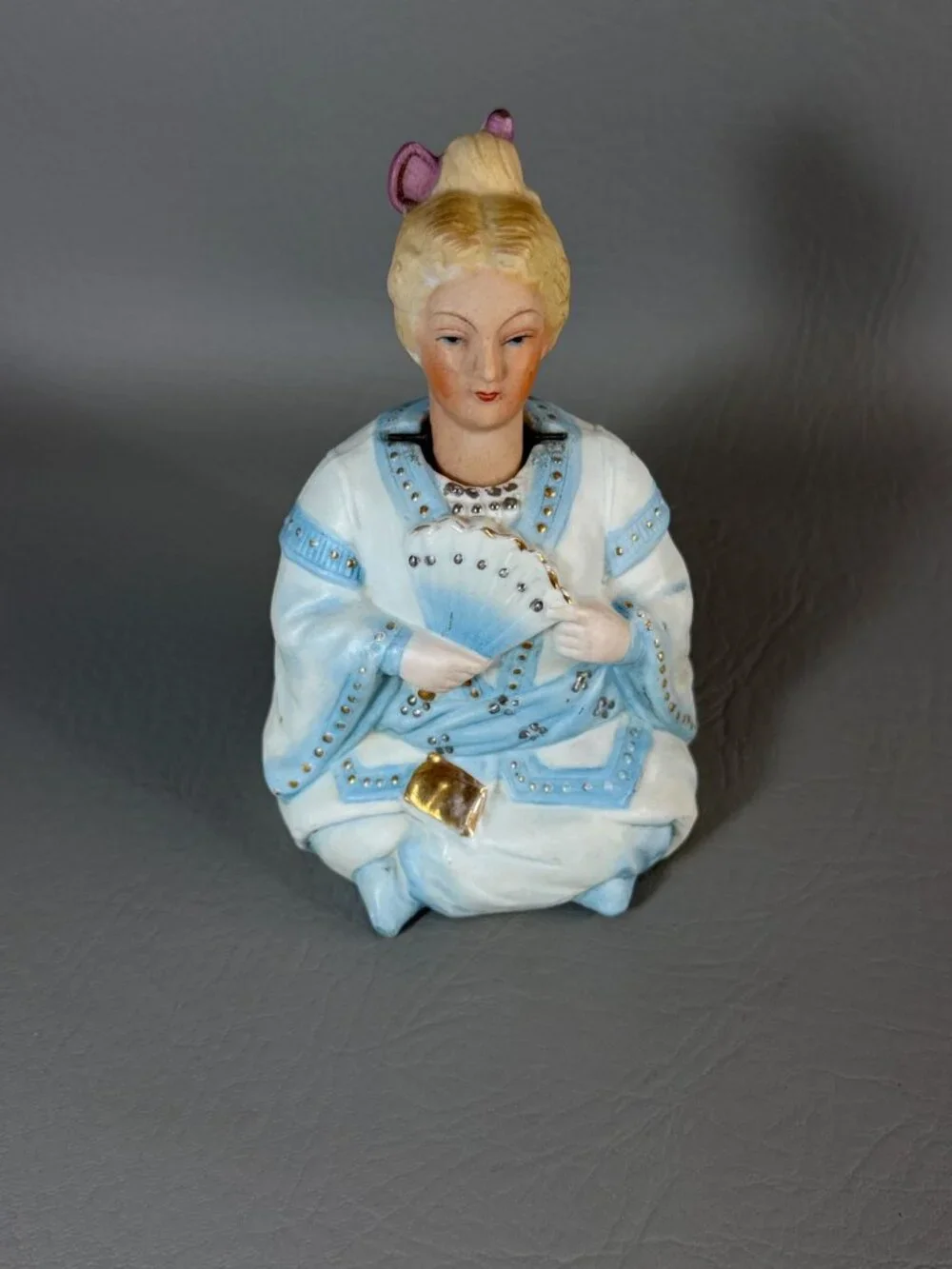 Vintage Assembled Porcelain Nodder Figurine – Ardalt Head / Ernst Bohne Body